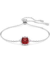 Swarovski - Birthstone Bracelet - Lyst