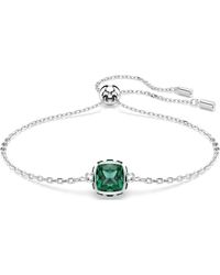Swarovski - Birthstone armband, kissenschliff, mai - Lyst