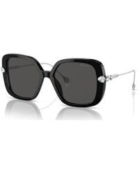 Swarovski - Sunglasses, Oversized, Square Shape, Sk6011 - Lyst