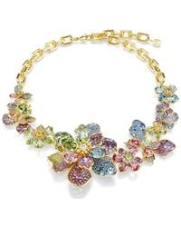 Swarovski - Idyllia halskette, verschiedene schliffe, pavé, blume - Lyst