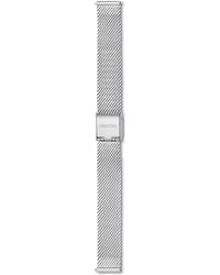 Swarovski - Watch Strap, 13 Mm (0.51" Width, Metal, Stainless Steel - Lyst