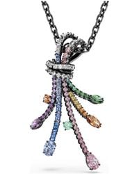 Swarovski - Matrix Pendant And Brooch - Lyst