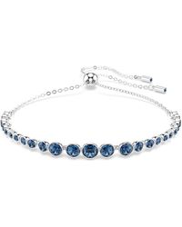 Swarovski - Imber tennis armband, gemischte rundschliffe - Lyst