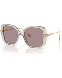 Swarovski - Lunettes de soleil, oversize, forme carrée, sk6011el - Lyst