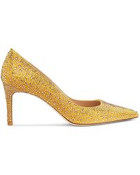 Swarovski - Stuart Weitzman Stuart Power Shine Pump - Lyst