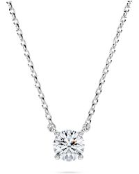 Swarovski - Eternity Pendant, Lab-Grown Diamonds 0.5 Ct Tw, Round Shape, Sterling - Lyst
