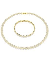 Swarovski - Conjunto una angelic, talla redonda - Lyst