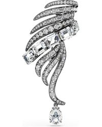 Swarovski - The vienna collection brosche, feder - Lyst