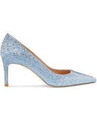 Swarovski - Tacchi stuart weitzman stuart power shine - Lyst