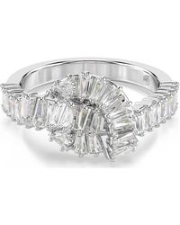 Swarovski - Matrix ring, baguette-schliff, knoten - Lyst