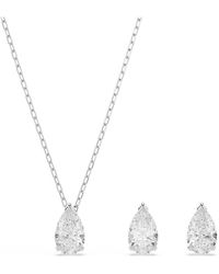 Swarovski - Stilla attract set, tropfenschliff - Lyst