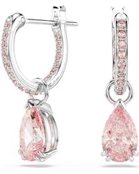 Swarovski - Pendants d'oreilles attract, taille poire - Lyst