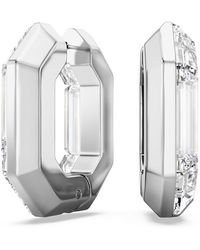 Swarovski - Lucent kreolen, achteckform, klein - Lyst