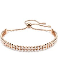 Swarovski - Matrix Braccialetto Tennis - Lyst
