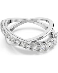 Swarovski - Twist Ring - Lyst