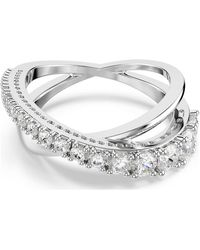 Swarovski - Twist Ring - Lyst