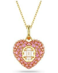 Swarovski - Hyperbola anhänger, oktagon-schliff, kristallperlen, herz - Lyst