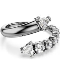 Swarovski - Anillo abierto sublima, tallas mixtas - Lyst
