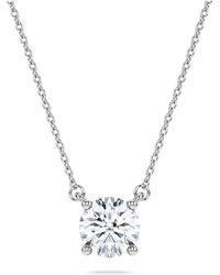 Swarovski - Eternity Solitaire Pendant - Lyst