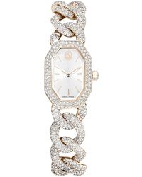 Swarovski - Dextera chain uhr, schweizer produktion, kristallarmband - Lyst