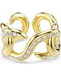 Swarovski - Dextera offener ring, rundschliff - Lyst