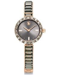 Swarovski - Matrix bangle uhr, schweizer produktion, kristallarmband - Lyst