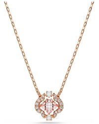 Swarovski - Sparkling Dance Necklace - Lyst