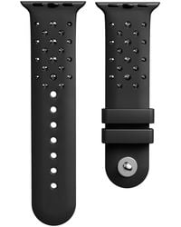 Swarovski - Watch Strap, Silicone With Stitching, Stainless Steel - Lyst