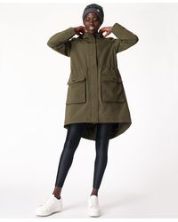 sweaty betty puffer wrap coat