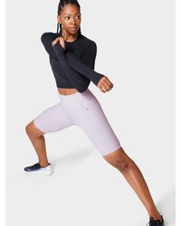 Athletic Long Sleeve Crop Tops for 