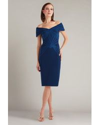Tadashi Shoji - Meridian Sundial Off-Shoulder Dress - Lyst