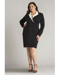 Tadashi Shoji - Mckay Double-Breasted Coat Dress - Lyst