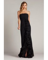 Tadashi Shoji - Leith Cascading Ruffle Gown - Lyst
