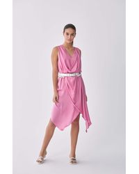 roman midi dress reformation