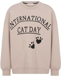 Roman International Cat Day Sweatshirt - Multicolor
