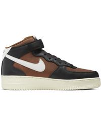Nike Air Force 1 Mid Top Sneakers for Men - Up to 52% off | Lyst