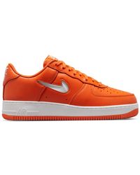 Nike Air Force 1 Low Retro Shoes In Orange,