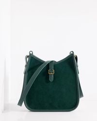 Talbots - Nadine Suede Saddle Bag - Lyst