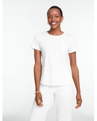Talbots - Patch Pocket Short Sleeve T-shirt - Lyst