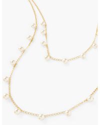 Talbots - Pearl Layered Necklace - Lyst