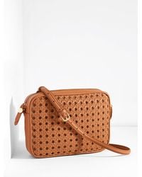 Talbots - Woven Crossbody Bag - Lyst