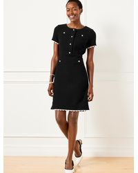 Talbots - Short Sleeve Tweed Dress - Lyst