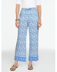 Talbots - Straight Leg Pull-on Pants - Lyst