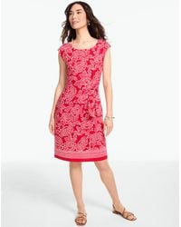 Talbots - Nantucket Slub Shift Dress - Lyst