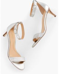 Talbots - Trulli Leather Ankle Strap Sandals - Lyst