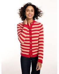 Talbots - Roll Edge Cardigan Sweater - Lyst