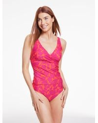 Aqua Club - Faux Wrap Tankini - Lyst