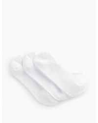 Talbots - Three Pair No Show Socks - Lyst
