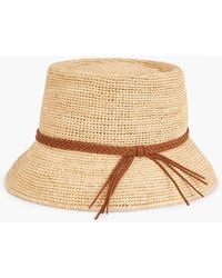 Talbots - Straw Bucket Hat - Lyst