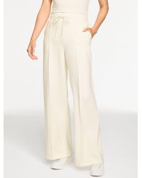 Talbots - Airknit Stretch Wide Leg Pants - Lyst